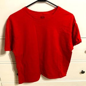 Simple red t-shirt